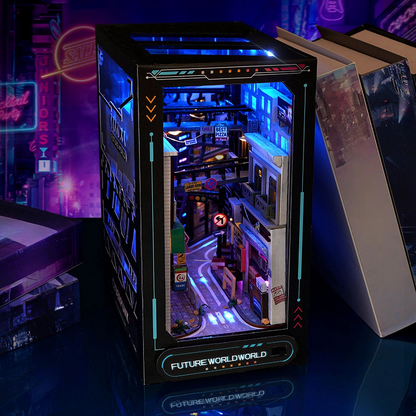 Cyberpunk Book Nook Kit