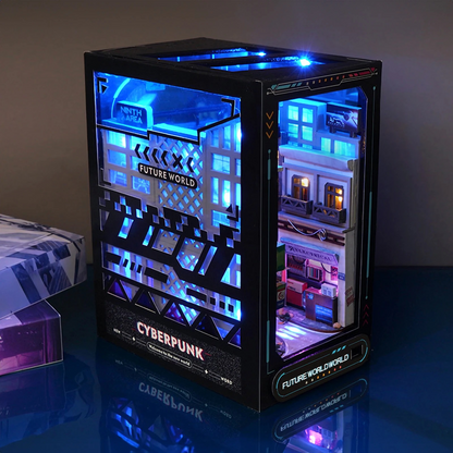 Cyberpunk Book Nook Kit